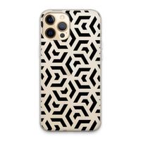 Crazy pattern: iPhone 13 Pro Max Transparant Hoesje