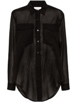 MARANT ÉTOILE chemise Nath - Noir - thumbnail