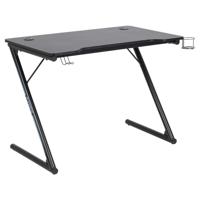 Leen Bakker - Gamebureau Husi - 74x100x60 Cm - Melamine - Zwart