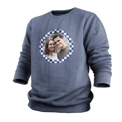Trui voor heren bedrukken - Indigo - S