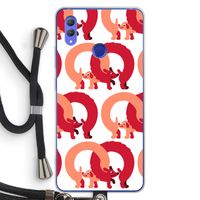 Dogs: Honor Note 10 Transparant Hoesje met koord
