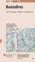 Wandelkaart - Topografische kaart 1271 Basòdino | Swisstopo - thumbnail
