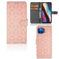 Motorola Moto G 5G Plus | Telefoon Hoesje | Pattern Orange