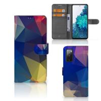 Samsung Galaxy S20 FE | Book Case | Polygon Dark