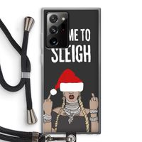 Came To Sleigh: Samsung Galaxy Note 20 Ultra / Note 20 Ultra 5G Transparant Hoesje met koord