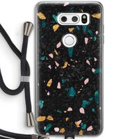 Terrazzo N°10: LG V30 Transparant Hoesje met koord