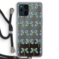 Paradise: Oppo Find X3 Pro Transparant Hoesje met koord