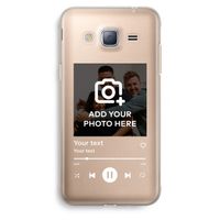 Music Player: Samsung Galaxy J3 (2016) Transparant Hoesje