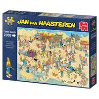 Jumbo Jan van Haasteren puzzel Zandsculpturen - 2000 stukjes - thumbnail
