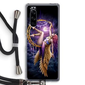 Aerial Angel: Sony Xperia 5 Transparant Hoesje met koord