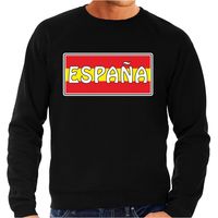 Spanje / Espana landen sweater zwart heren - thumbnail