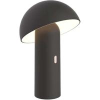 Snoerloze tafellamp - LUMISKY - TOD BLACK - H28 cm - Verstelbare kop - Warm witte LED