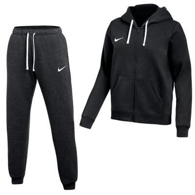 Nike Park 26 Fleece Vest Joggingpak Dames Zwart Wit