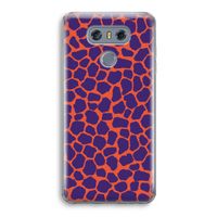 Purple Giraffe: LG G6 Transparant Hoesje