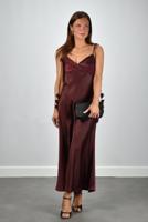 Self Portrait jurk RS26-218M-BU burgundy