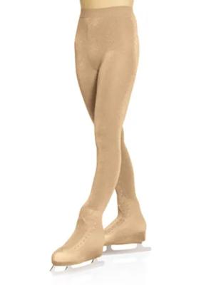 Mondor 3332 Kunstschaats Panty Over The Boot Shimer (adult) M Sun Tan