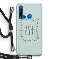 It's Lit: Huawei P20 Lite (2019) Transparant Hoesje met koord