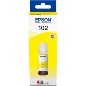 Epson 102 70ml Geel inktcartridge voor de Ecotank
