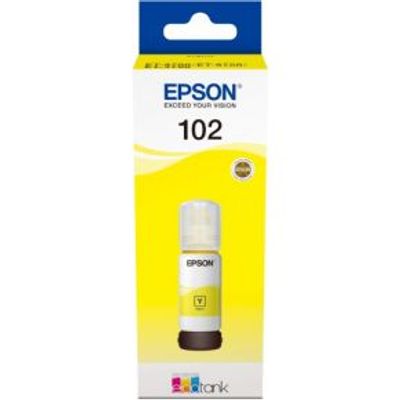 Epson 102 70ml Geel inktcartridge voor de Ecotank