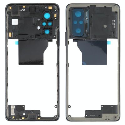 Middenframe Bezelplaat voor Xiaomi Redmi Note 10 PRO MAX / Redmi Note 10 PRO M2101K6G M2101K6I (Black)