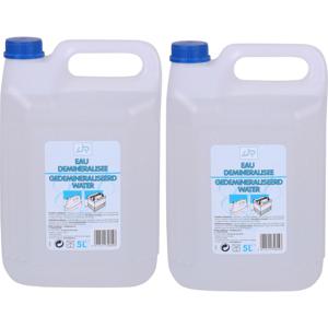 Accuwater/Demiwater - 2x - gedemineraliseerd water - fles 5 liter- water zonder zouten