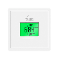 Vision CO2 monitor met temperatuur,rv en data logging