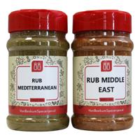Dry Rub Pakket Special voor Barbecue | Rub Mediterranean & Middle East