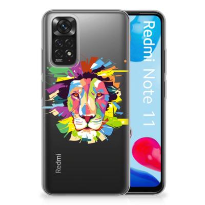 Xiaomi Redmi 10 | Redmi Note 11 4G Telefoonhoesje met Naam Lion Color Xiaomi Redmi 10 | Redmi Note 11 4G Telefoonhoesje met Naam Lion Color