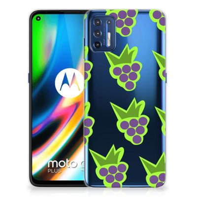 Motorola Moto G9 Plus | Siliconen Case | Druiven