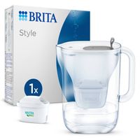 BRITA Style Cool Waterfilterkan - 2,4L - Grijs - incl. 1 MAXTRA PRO All-in-1 Filterpatroon - thumbnail