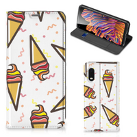 Samsung Xcover Pro Flip Style Cover Icecream - thumbnail