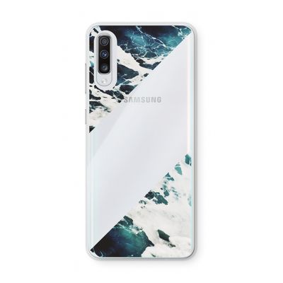 Golven: Samsung Galaxy A70 Transparant Hoesje