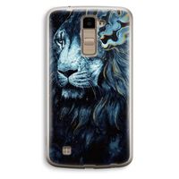 Darkness Lion: LG K10 (2016) Transparant Hoesje