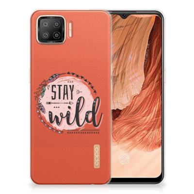 OPPO A73 4G Telefoonhoesje met Naam Boho Stay Wild OPPO A73 4G Telefoonhoesje met Naam Boho Stay Wild