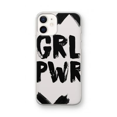 Girl Power #2: iPhone 12 mini Transparant Hoesje