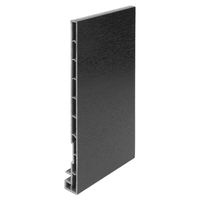 Keralit dakrand boeideel 200mm - Zwartgrijs (2821)