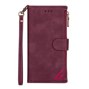 iPhone SE 2020 hoesje - Bookcase - Patroon - Pasjeshouder - Portemonnee - Kunstleer - Bordeaux Rood