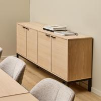 Bendt Dressoir 'Tisa' Eiken, 180cm
