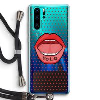 Yolo Denise: Huawei P30 Pro Transparant Hoesje met koord