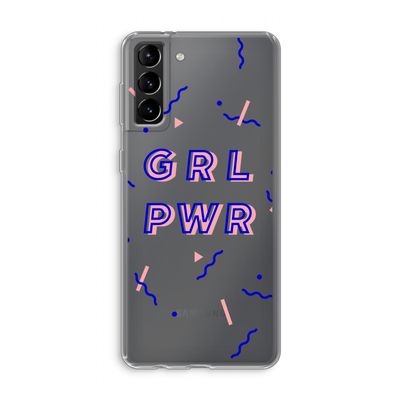 GRL PWR: Samsung Galaxy S21 Plus Transparant Hoesje
