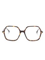 Isabel Marant Eyewear lunettes de vue à monture carrée - Marron