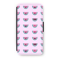 Smiley watermeloenprint: iPhone SE 2020 Flip Hoesje