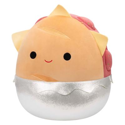 Squishmallows knuffel pluche - gehaktbal sandwich, 40cm