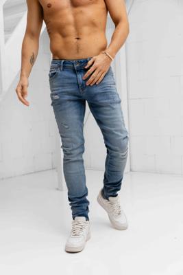 Pure Path The Jone Jeans W1453 Heren Blauw - Maat 28 - Kleur: Blauw | Soccerfanshop