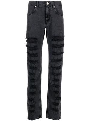 1017 ALYX 9SM jean skinny à effet usé - Noir