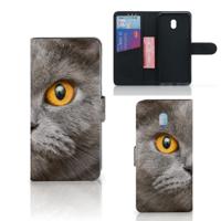 Telefoonhoesje | Met pasjeshouder | Xiaomi Redmi 8A Britse Korthaar