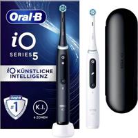 Oral-B iO Series 5 Duo 415121 Elektrische tandenborstel Zwart, Wit