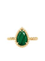 Boucheron bague Serpent Bohème S en or 18ct ornée de malachite - thumbnail