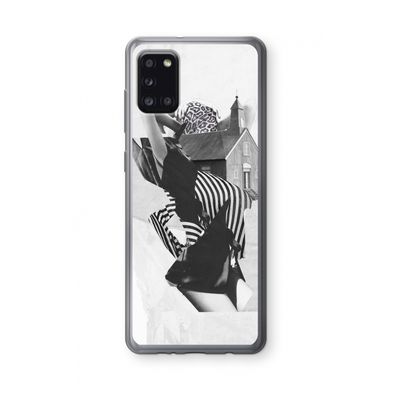 House: Samsung Galaxy A31 Transparant Hoesje