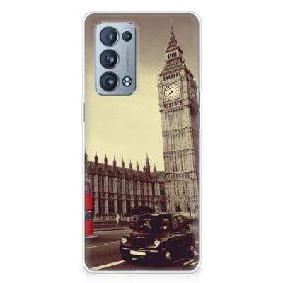 OPPO Reno 6 Pro Plus 5G | Silliconen Back Cover | Londen